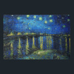Imitation Canevas Starry Night Over the Rhone par Vincent Van Gogh<br><div class="desc">Nuit étoilée sur le Rhône par Vincent Van Gogh. C'est un vieux chef-d'oeuvre du peintre-maître néerlandais Vincent Van Gogh. Cette belle peinture a une belle couleur, vibrante, saturée. Vincent Van Gogh était un peintre impressionniste de poste hollandais. Ce tableau a été peint sur les rives du Rhône en France. Cette...</div>