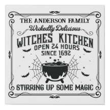 Symbole de cuisine sorcière personnalisée Hallowee