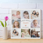 Imitation Canevas Tante moderne Photo personnalisée Collage Coeur ro<br><div class="desc">Ce collage de 8 photos d'imitation de canva moderne présente le message sincère, "La plus grande tante du monde" et un beau coeur rose. Idéal pour un anniversaire ou un cadeau de Noël pour votre tante, il peut être personnalisé avec des photos de vos nièces ou neveux préférés, le transformant...</div>