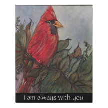 Tenture de toile de cardinal