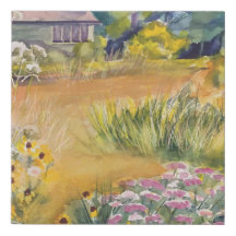 « The Pathway » une peinture en plein air par Ev W