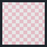 Imitation Canevas Vérifier le Motif de tableau de bord rose et blanc<br><div class="desc">à damiers Motif - damier rose clair et blanc.</div>