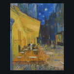 Imitation Canevas Vincent van Gogh - Café Terrasse en soirée<br><div class="desc">Café Terrasse sur la Place du Forum à la Nuit - Vincent van Gogh,  1888</div>