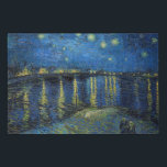 Imitation Canevas Vincent van Gogh - Nuit étoilée sur le Rhône<br><div class="desc">Nuit étoilée sur le Rhône / Nuit étoilée sur le Rhône - Vincent van Gogh,  Huile sur toile,  1888,  Arles</div>