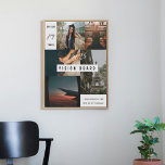 Imitation Canevas Vision Board Dream Life Manifest<br><div class="desc">Ce tableau de vision comporte 5 photos et des citations qui sont toutes entièrement personnalisables ! Ajoutez toute image ou texte que vous souhaitez créer votre tableau de vision avec vos propres objectifs et réalisations. Peut aussi être un grand cadeau!</div>