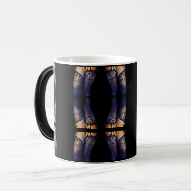 IMLA 4 Hommes Black Bas Mug (Devant gauche)