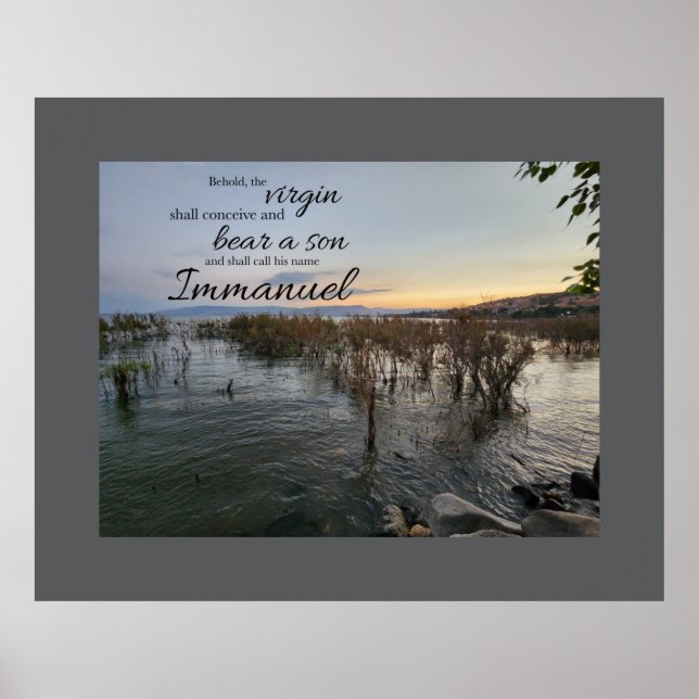 Immanuel (Emmanuel) Poster (Devant)