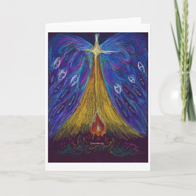 Immanuel Oil Pastel de Christina Wert, Carte Vierg (Devant)