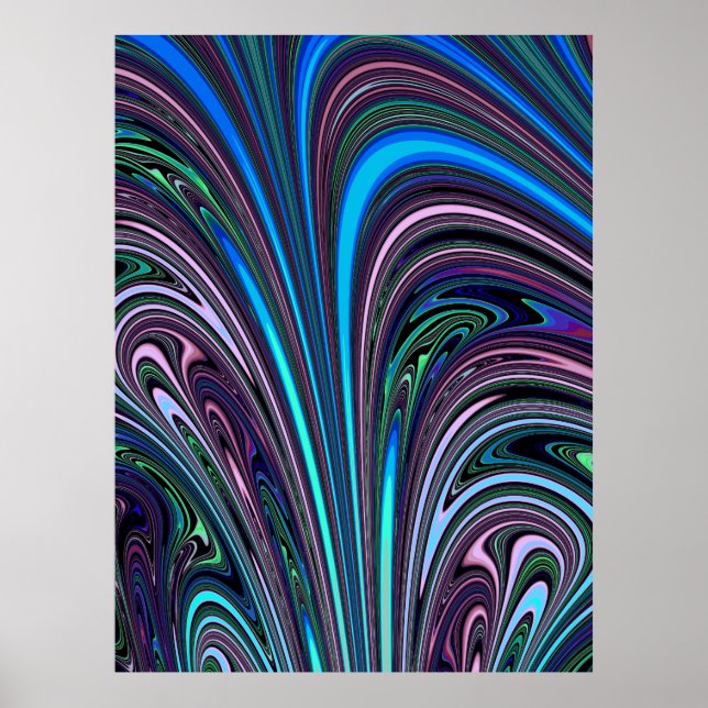 Immense Affiche Fractale 10/19 (Devant)