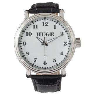 Immense montre au poignet Zazzle