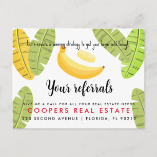 Immobilier Bananes références Faire-part