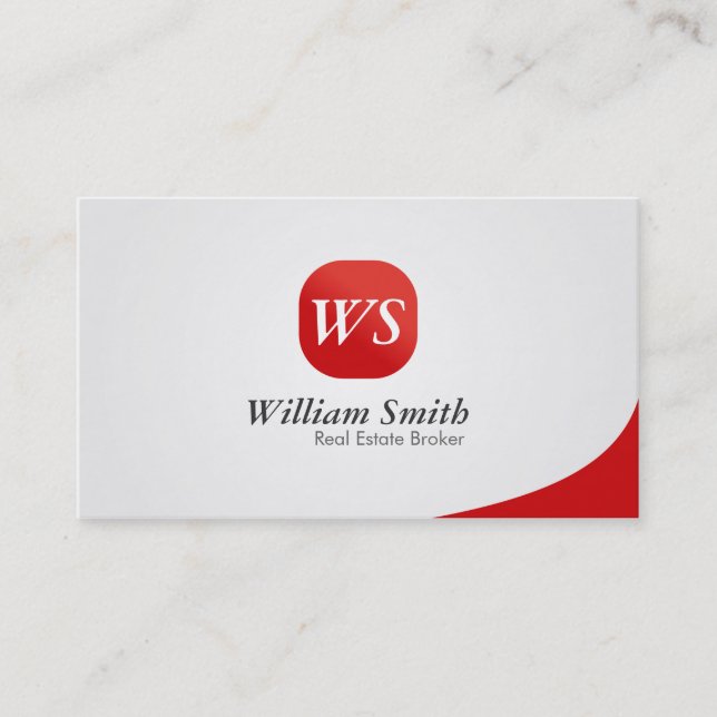 Immobilier - Cartes de visite (Devant)