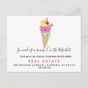 immobilier Chill référentiels Faire-part Carte pos