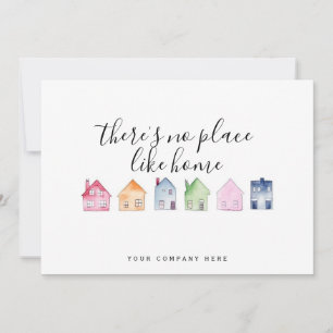 Immobilier coloré Nouveau propriétaire Marketing