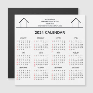 Immobilier Entreprise Personnalisé 2024 Calendrier