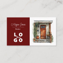 Immobilier, Realtor, Carte de visite courtier