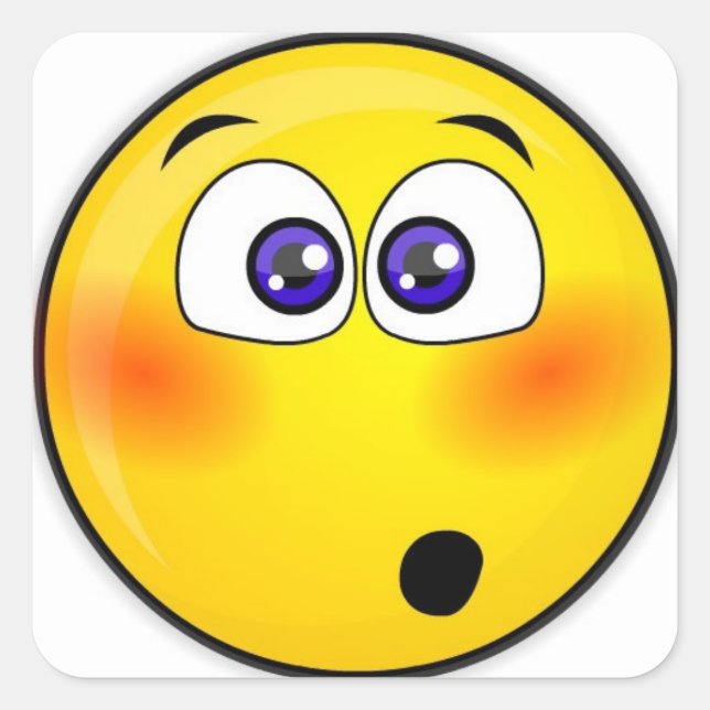 imoji autocollant wow (Devant)
