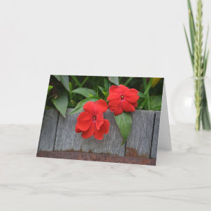 Impatiens Carte pour notes