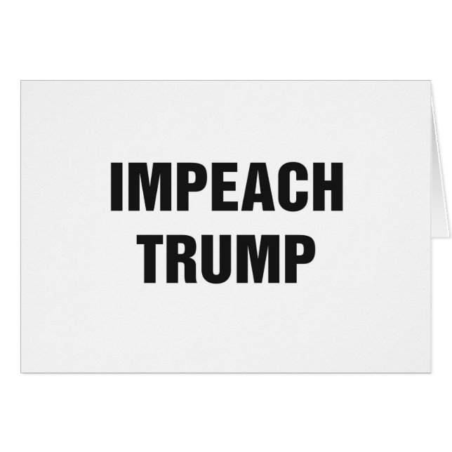 IMPEACH TRUMP (Devant horizontal)