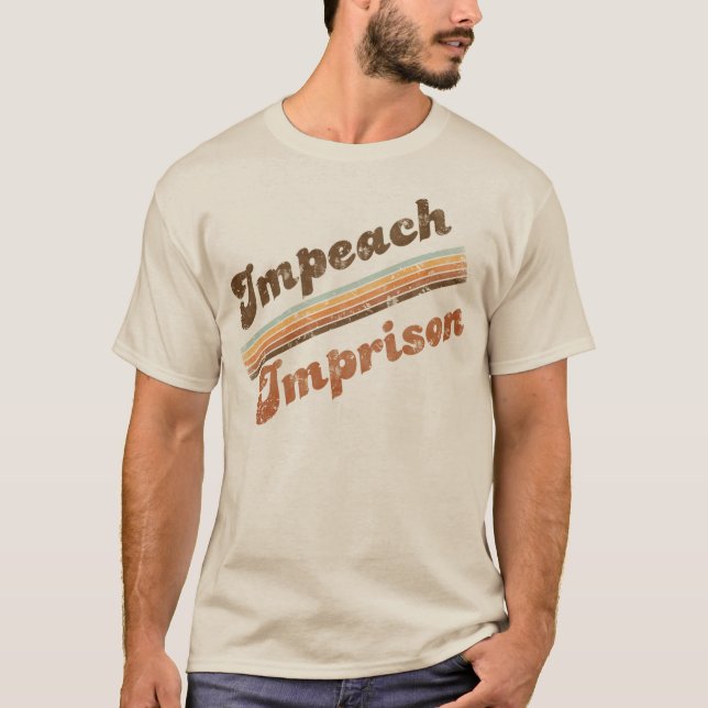 Impeachment des hommes | T-Shirt de prison (Devant)