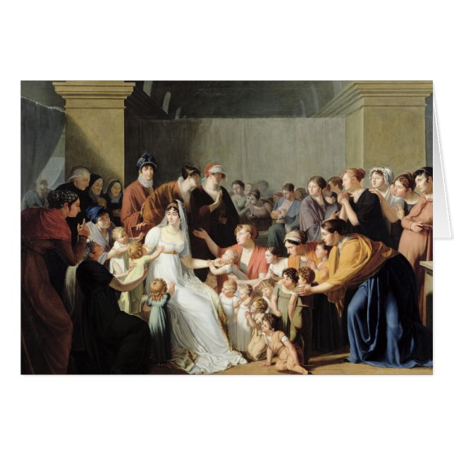 Impératrice Josephine parmi les enfants, 1806 (Devant horizontal)