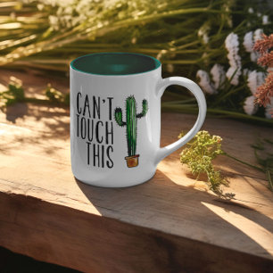 Impossible de toucher cette Mug de cactus
