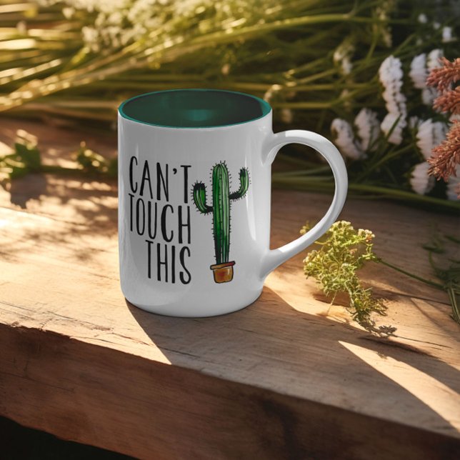 Impossible de toucher cette Mug de cactus (Créateur téléchargé)