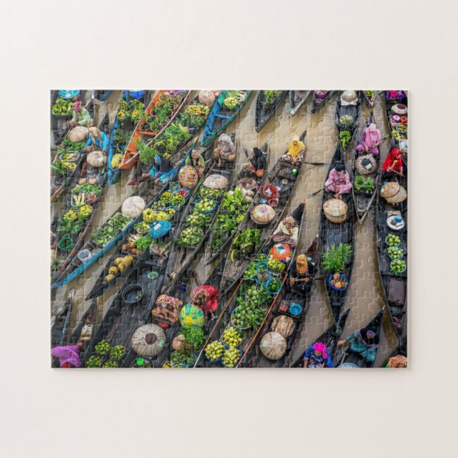 Impossible Puzzle - Marché flottant (Horizontal)