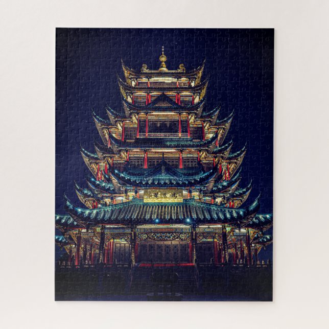 Impossible Puzzle - Temple asiatique (Vertical)