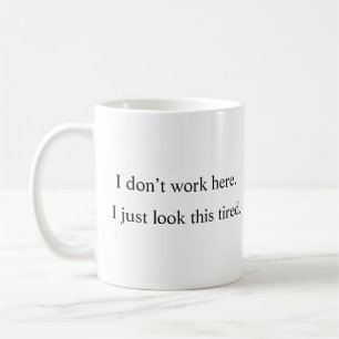 Imposteur de travail - Mug d'humeur sarcastique