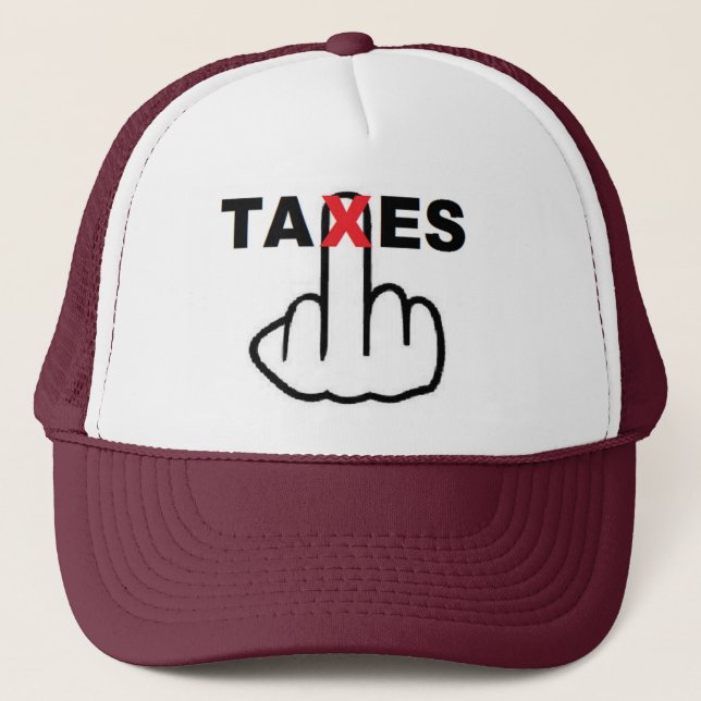 Impôts casquettes trop élevés (Devant)