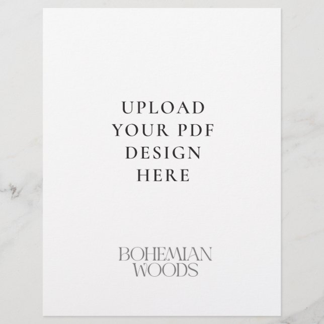 Impression 8,5 x 11 (Devant)