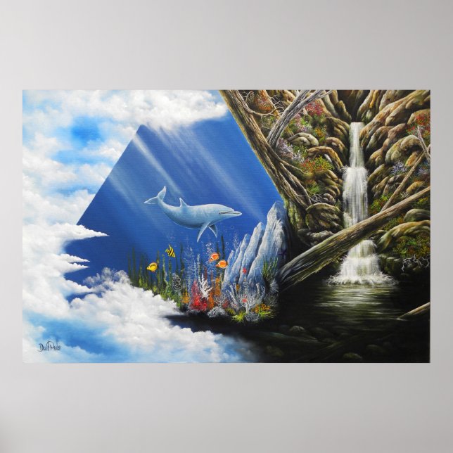 Impression à haute énergie de peinture à l'huile (Devant)