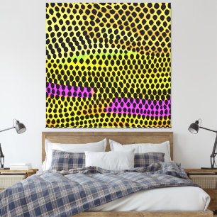 Impression Abstraite colorée "Vibrant Wilderness"