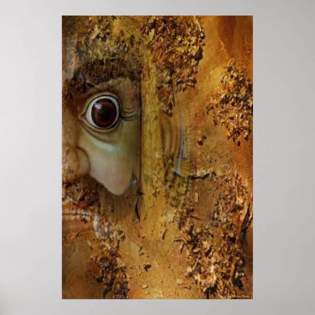 Impression Abstraite Deity (Devant)