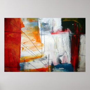 Impression Abstraite moderne - Affiches Carrés Abs