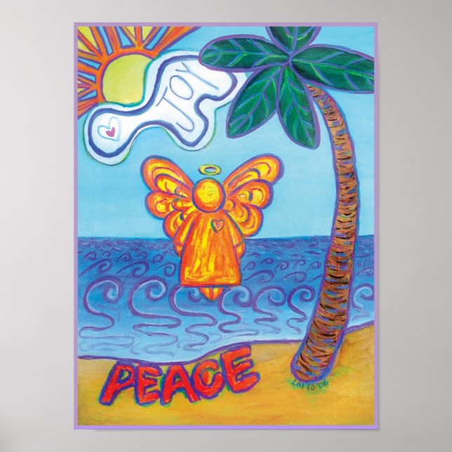Impression Angel de plage (Devant)