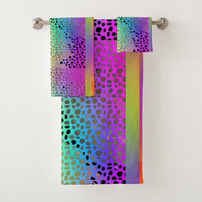 IMPRESSION ANIMAL FAUX ARC-EN-CIEL EXOTIQUE (En situation)