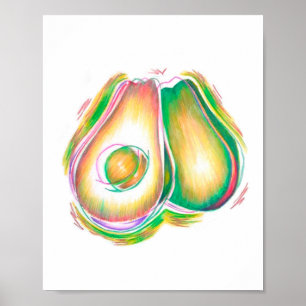 Impression Art Avocados
