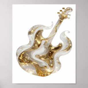 Impression Artistic Gold GUITARE DORÉE
