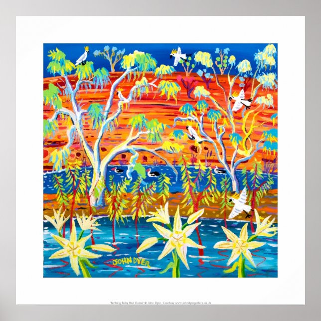 Impression artistique : Bain Baby Red Gums, Banroc (Devant)