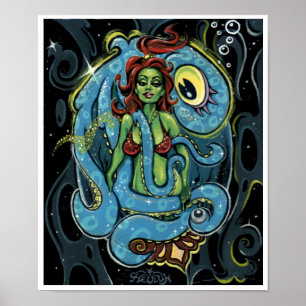 Impression artistique "Cycloptopus" - (épingle sur