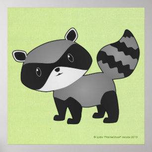 Impression Baby Raccoon
