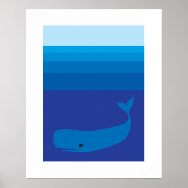 Impression baleine (Devant)