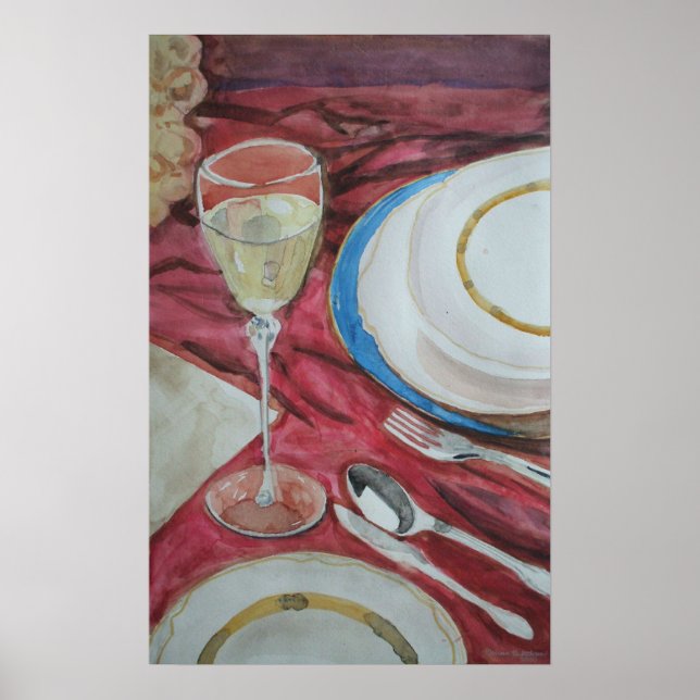 Impression "Banquet exclusif" (Devant)