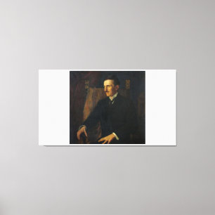 Impression bleue Nikola Tesla