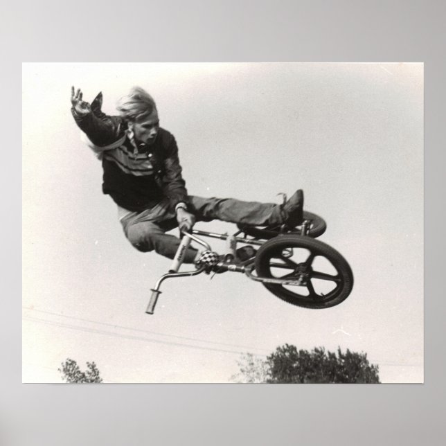 Impression BMX de l'ancienne école (Devant)
