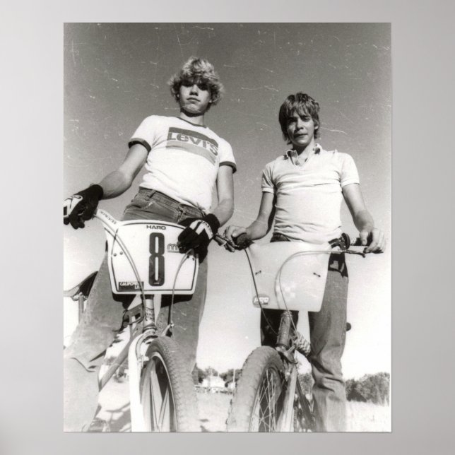 Impression BMX de l'ancienne école (Devant)