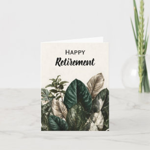 Impression botanique moderne de Feuilles tropicaux
