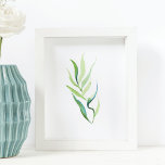 Impression botanique verte et blanche minimale<br><div class="desc">Épinez votre décor de maison avec cette empreinte botanique verte et blanche minime a été créé à l'aide de mon aquarelle originale. Charmant quand encadré et accroché sur un mur de galerie dans votre salon, bureau ou chambre. Il se marie parfaitement avec un motif jardin ou côtier. Il fait aussi...</div>